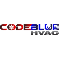 Code Blue HVAC Logo