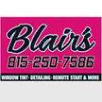 Blair's Window Tint & Detail Logo