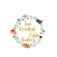 Two Cracked Eggs Bakery Logo