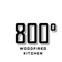 800 Degrees Woodfired Kitchen Logo