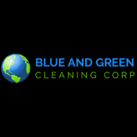 Blue and Green Cleaning Corp Logo