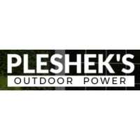 Pleshek's Outdoor Power Logo