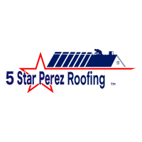 5 Star Perez Roofing Logo