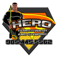 Hero Powerwash & Striping Logo