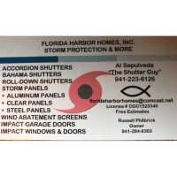 Florida Harbor Homes Inc., Storm Protection Logo
