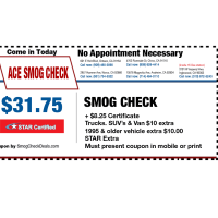 ACE Smog Check Logo