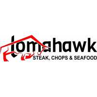 Tomahawk Steak, Chops, and Seafood Logo