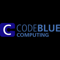 CodeBlue Computing & IT Support Denver Logo