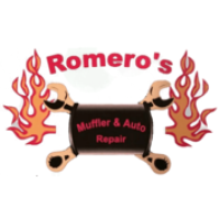 Romero's Mufflers and Automotive Logo