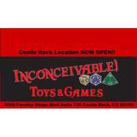 Inconceivable Toys & Games in Castle Rock Logo
