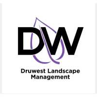 Druwest Landscape Management LLC. Logo