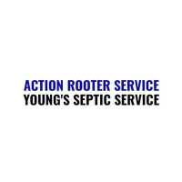 Action Rooter Service and Young's Septic Service Logo