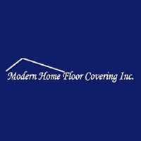 Modern Home Floor Covering Logo