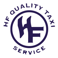 HF Quality Taxi & Airport Shuttle Service Logo