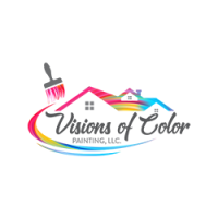 Visions of Color Painting Llc. Logo