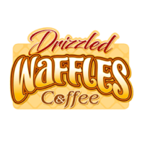Drizzled Waffles & Coffee Logo