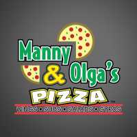 Manny & Olga's Pizza Logo
