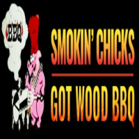 Smokin Chicks Got Wood BBQ Logo