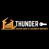 Thunder Garage Door  and  Locksmith Services Logo