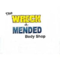 The Wreck-A-Mended Body Shop Logo