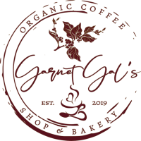 Garnet Gal's Coffee Shop & Bakery Logo