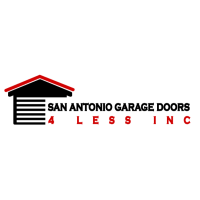 San Antonio Garage Doors 4 Less Logo