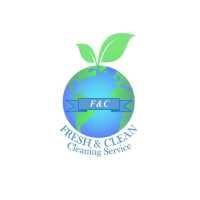 Fresh & Clean Cleaning Service Logo