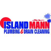 Island Mann Plumbing and Drain Cleaning Logo