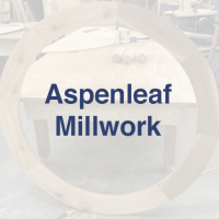 Aspenleaf Millwork Logo