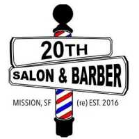 20th Salon and Barber Logo