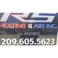 R S Heating and Cooling Logo