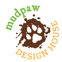 Mud Paw Design House Logo