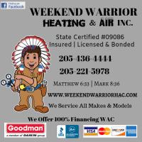 Weekend Warrior Heating & Air, Inc. Logo