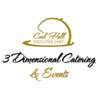 3 Dimensional Catering & Events Logo