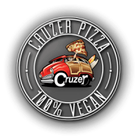 Cruzer Pizza 100% Vegan Logo