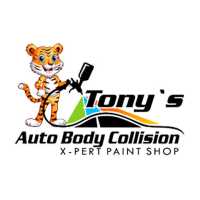 Tony's Auto Body and Xpert Paint Shop Logo