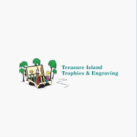 Treasure Island Trophies & Engraving Logo