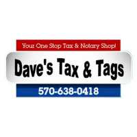 Dave's Tax & Tags Logo