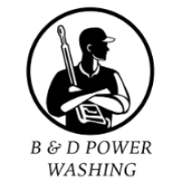 B & D Power Washing Logo