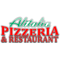 Alitalia Pizzeria and Restaurant Logo