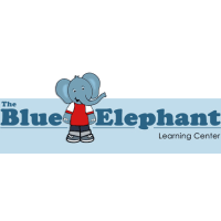 The Blue Elephant Learning Center Logo