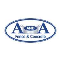 A and A Fence & Concrete Logo
