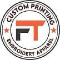FT Custom Printing & Embroidery Apparel Logo