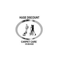 Huge Discount Carpet Care Logo