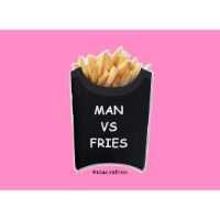Man vs Fries-CLOSED Logo