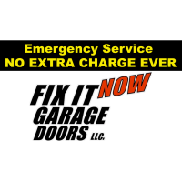 Fix It Now Garage Doors LLC. Logo