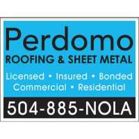 Perdomo Roofing & Sheet Metal, LLC Logo