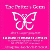 The Potterâ€™s Gems Designs Permanent Jewelry Logo