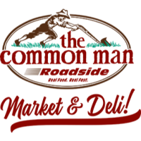The Common Man Roadside Market & Deli and Irving Fuel - Plymouth Logo