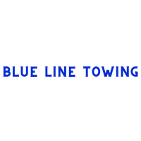 Blue Line Towing & Tire Shop Logo